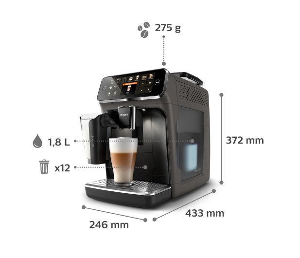 Philips 5400 EP5444/50 LatteGo - 1458600 - zdjęcie 3